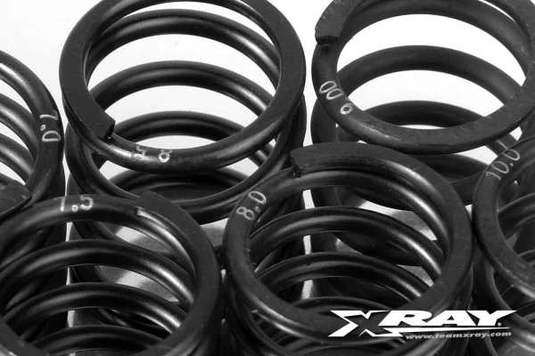 XRay Spring Set C=8.0 - Front (2)