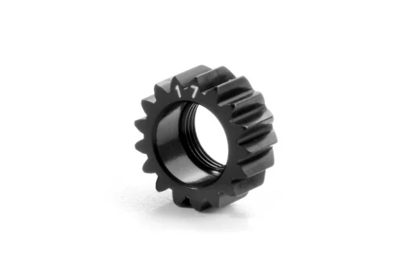 XRay Xca Aluminium Pinion Gear 17T (1st) - 7075 T6 - Hard Coated - Large