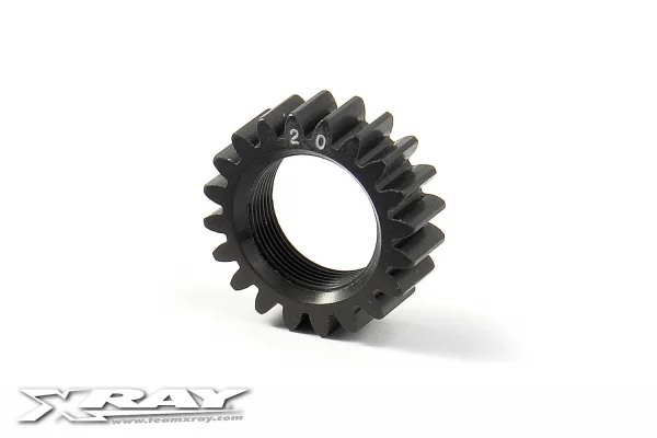 XRay Xca Aluminium 7075 T6 Hard Coated Pinion Gear - 20T (2nd) — image 1 of 2