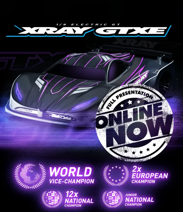XRay GTXE27 - 1:8 Electric On-Road GT Car