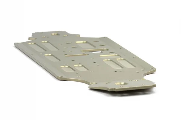 XRay Aluminium Chassis - Hardcoated Swiss 7075 T6 (3mm) - V2 &mdash; image 2 of 3