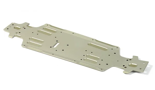 XRay XB808E Aluminium Chassis - Swiss 7075 T6 (3mm) - Hard Coated