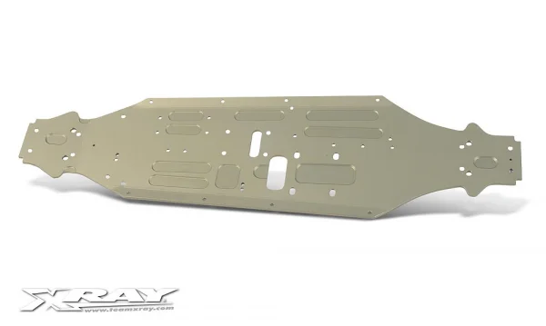 XRay GTXE Aluminium Chassis - Long - Hardcoated Swiss 7075 T6 (3mm)