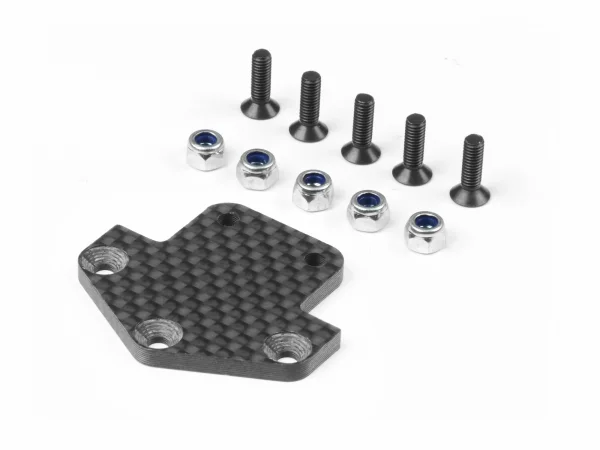 XRay GT Graphite Rear Diffusor Adapter Plate 3.0mm