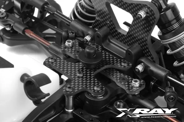 XRay XB9 Graphite Upper Plate &mdash; image 3 of 3