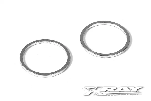 XRay XB808 Aluminium Bearing Collar For 3 Diff Bearings (2)
