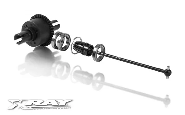 XRay XB808 Aluminium Bearing Collar For 3 Diff Bearings (2) — image 5 of 5
