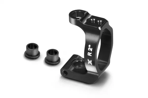 XRay Aluminium Caster Block 2 Right - Swiss 7075 T6 — image 1 of 2