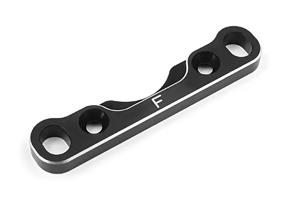 XRay Aluminium Front Lower Susp. Holder - Rear - 7075 T6 (5mm) — image 1 of 2