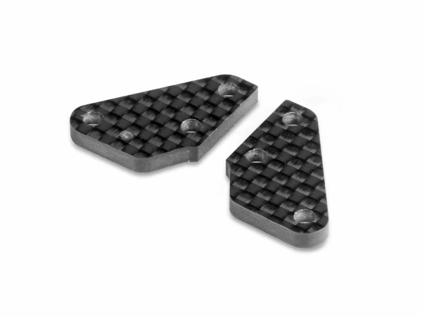 XRay GT Carbon Steering Plate - 1 Dot (2)