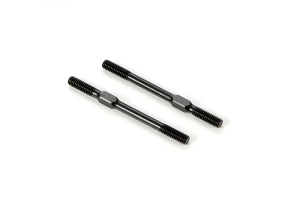 XRay Adj. Turnbuckle M4 L/R 51 mm - Hudy Spring Steel (2)