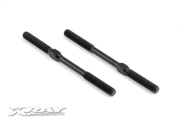 XRay GTXE Adj. Turnbuckle M5 L/R 75 mm - Spring Steel (2)
