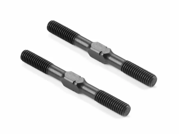 XRay Adj. Turnbuckle M5 L/R 50 mm - Spring Steel (2)