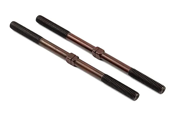 XRay GTXE Adj. Turnbuckle M5 L/R 91 mm - Hudy Spring Steel (2)