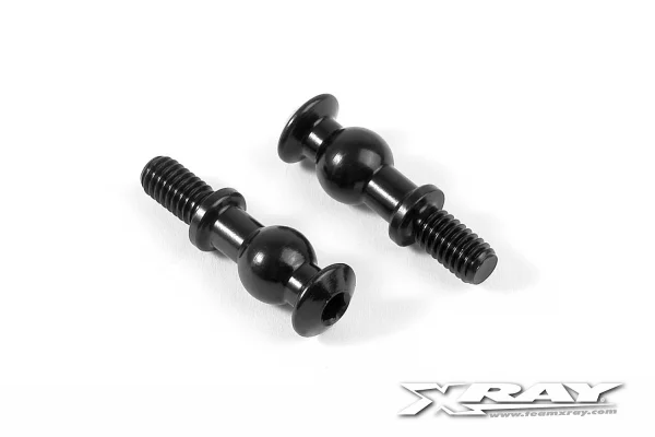 XRay XB808 Ball Stud 6.8mm With Backstop L=8mm - M4 (2)