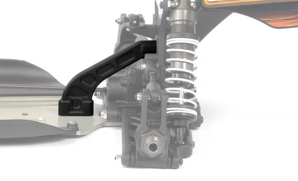 XRay XB808 Composite Rear Brace - V2