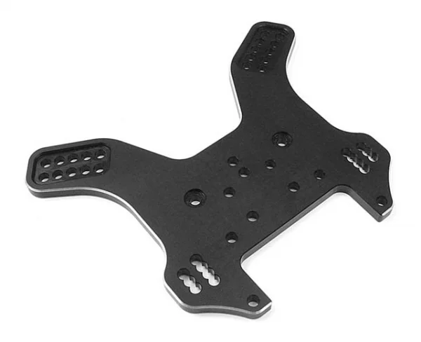 XRay Aluminium Rear Shock Tower - CNC Machined 7075 T6 (4mm) &mdash; image 2 of 2