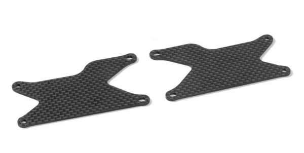 XRay XB9 Graphite Rear Lower Arm Plate 1.6 mm (2)