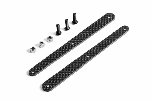 XRay XB8 Graphite Braces For Rear Composite Brace - Set — image 2 of 3