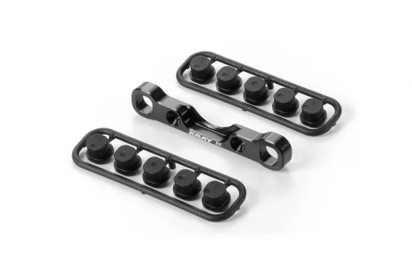 XRay XB8 Aluminium Rear Lower Susp. Holder - Front - Rf - Swiss 7075 T6 ** CLEARANCE **