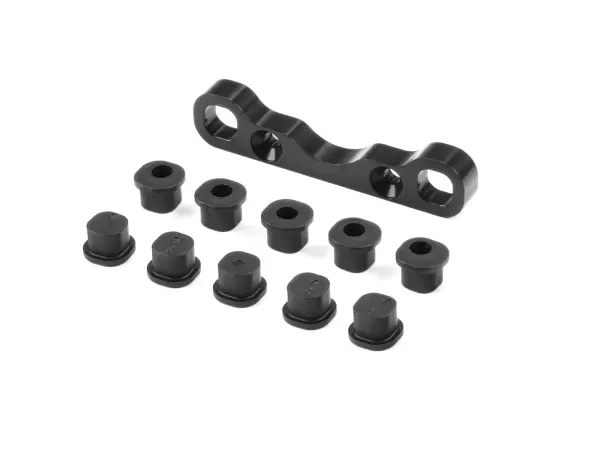 XRay XB8 Aluminium Rear Lower Susp. Holder For Semi-Split Bulkhead - Front