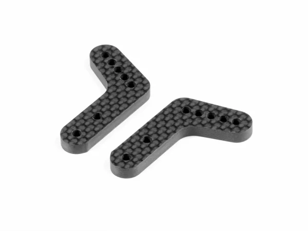XRay GT Graphite Rear Roll Center Upright Plate 4mm (2)