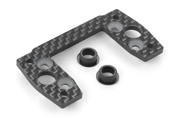 XRay GTX Graphite Center Mounting Plate 2.5mm — image 1 of 2