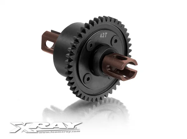 XRay Center Diff Outdrive Adapter - Lightweight - Hudy Steel (2)