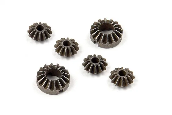 XRay Active Diff Steel Bevel + Satellite Gears (2+4)
