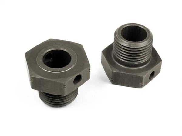 XRay Aluminium Wheel Axle Offset +2mm - Hard Coated (2)