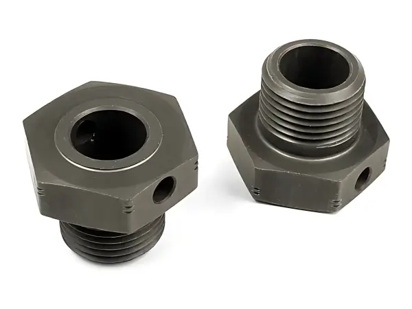 XRay Aluminium Wheel Axle Offset +2mm - Hard Coated (2) — image 1 of 2