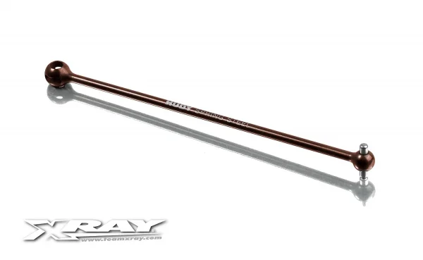 XRay XB808 Rear Central CVD Drive Shaft Long - Hudy Spring Steel