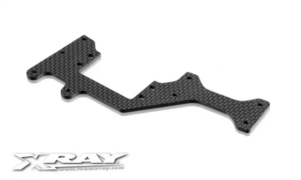 XRay XB808 Graphite Radio Plate For Long Chassis — image 3 of 3