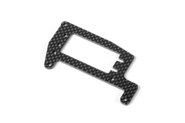 XRay XB9E Graphite Receiver Case Top Plate — image 1 of 3