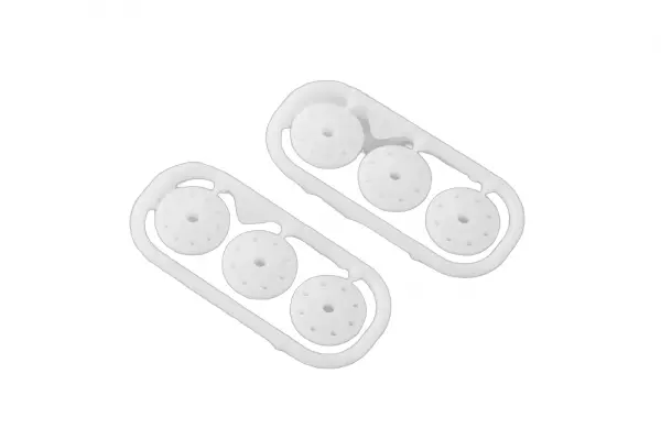 XRay XB9 Shock Piston Set 8-Hole (1.2; 1.3) 10-H. (1.1mm) — image 1 of 4