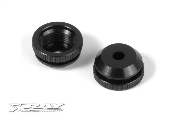 XRay XB808 Aluminium Shock Body Nut For Shock Boot (2)