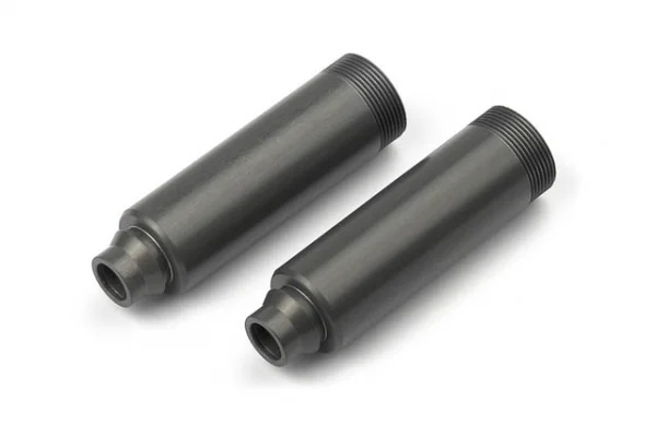 XRay Aluminium Rear Shock Body - Hard Coated - Wide (2) — image 1 of 2