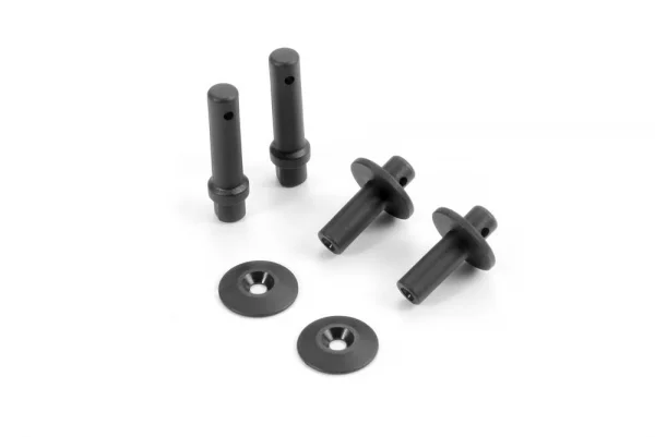 XRay Body Mount, Battery Mount + Wing Shim (2) ** CLEARANCE **