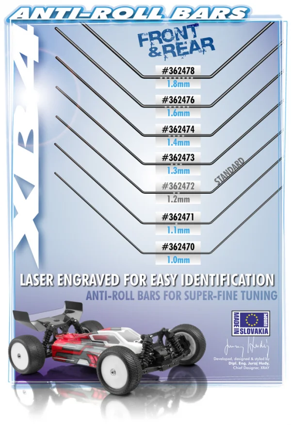 XRay Anti-Roll Bar 1.8 mm