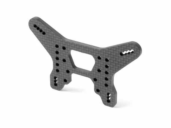 XRay Graphite Shock Tower For Hs Bulkhead - Rear - 3.5mm - Lower