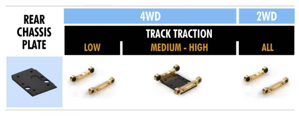 XRay Brass Rear Lower Suspension Holder Set +2 - Rr+Rf — image 5 of 5