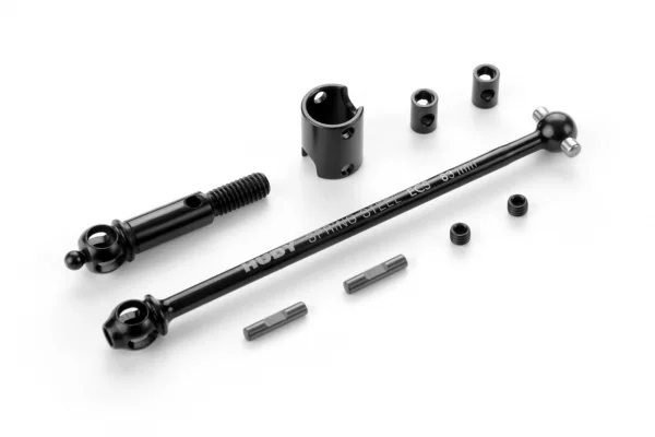 XRay ECS Front Drive Shaft 83mm With 2.5mm Pin - Hudy Spring Steel - Set — image 1 of 2