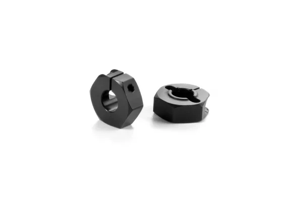 XRay Aluminium Wheel Hub 12mm (2)