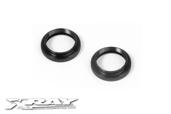 XRay Aluminium Shock Adjustable Nut (2) — image 1 of 2