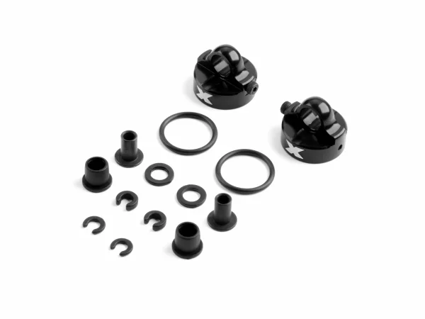 XRay Aluminium Shock Cap-Nut With Vent Hole - Big Bore (2) — image 1 of 2