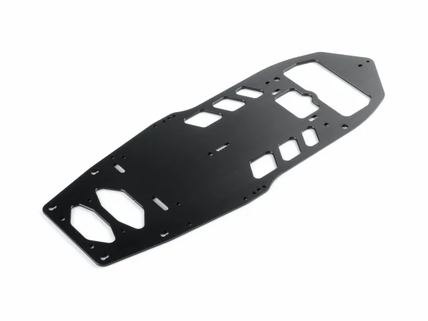 XRay X12 Aluminium 1 Piece Chassis For Floating Servo - 2.0mm - Swiss 7075 T6