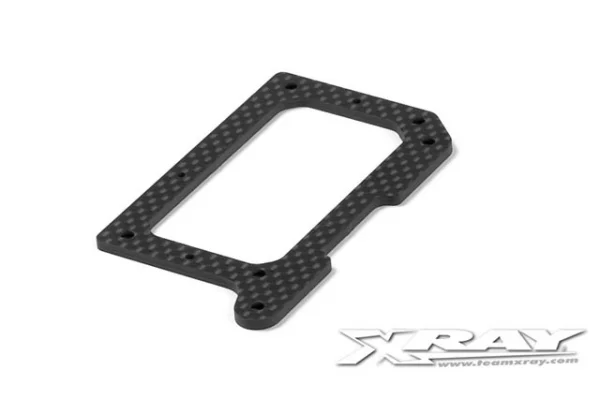 XRay Graphite 2.5mm Rear Pod Lower Plate