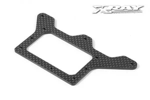 XRay X12 Graphite 2.5mm Rear Pod Lower Plate — image 1 of 2