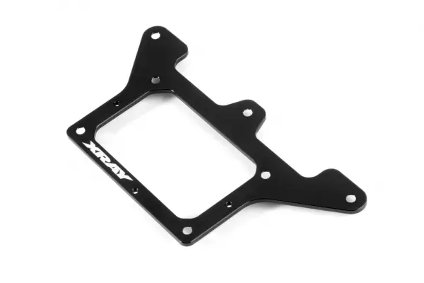 XRay X12 17 Aluminium 2.0mm Rear Pod Lower Plate - 7075 T6