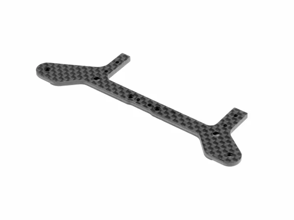 XRay X10 Carbon Rear Pod Lower Plate For 1 Piece Chassis - Front